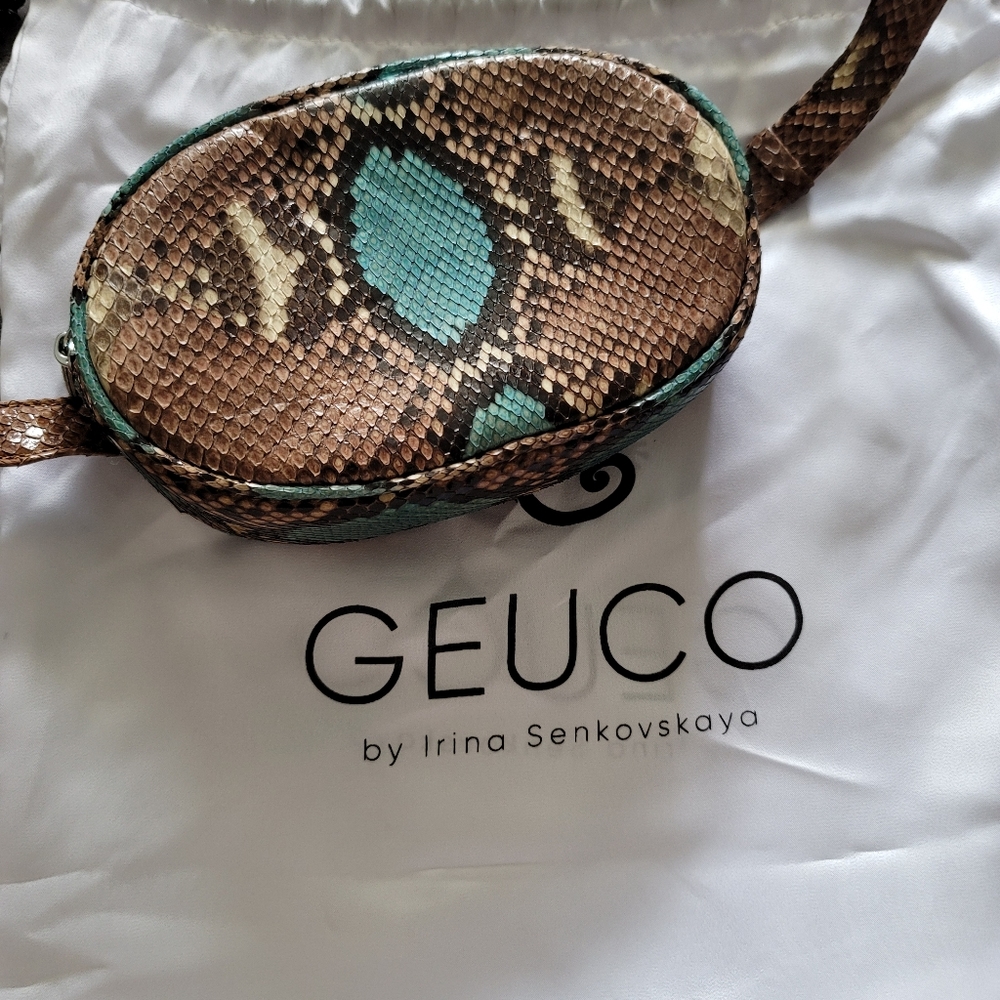 Real Python belt bag